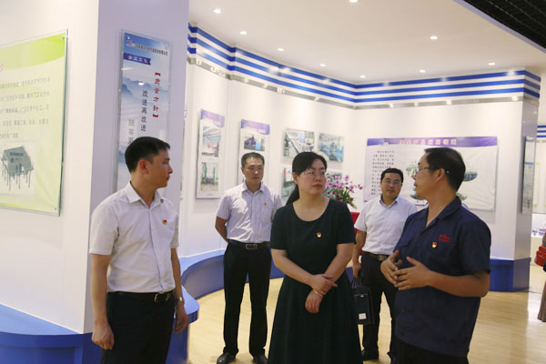 省委组织部光临博天堂918调研非公企业党建工作